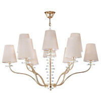  - Подвесная люстра Crystal Lux ARMANDO SP6+6 GOLD