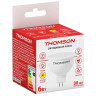 Лампа светодиодная Thomson GU5.3 6W 3000K полусфера матовая TH-B2045 - Лампа светодиодная Thomson GU5.3 6W 3000K полусфера матовая TH-B2045