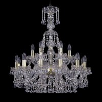 - Подвесная люстра Bohemia Ivele 1409/12+6/240/XL-76 G