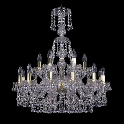 Подвесная люстра Bohemia Ivele 1409/12+6/240/XL-76 G 