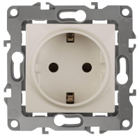  - Розетка ЭРА 12 2P E Schuko со шторками 16A 250V 12-2102-02 Б0014688