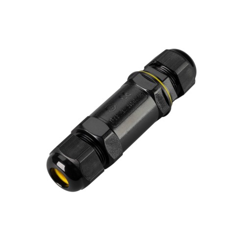 Коннектор NEO-GERM-5pin-WTW (4-8mm) (Arlight, IP68) Коннектор пятиконтактный пластиковый для соединения проводов диаметром 4-8 мм, сечением 0,5-4 мм2. Номинальный ток 24 А. Номинальное напряжение 450 В. Степень защиты IP68. Рабочая температура -20 +80°С. Подключение питания без пайки.