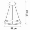 Подвесной светодиодный светильник Vitaluce V04614-03/1S - Подвесной светодиодный светильник Vitaluce V04614-03/1S