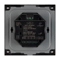  - Панель SMART-P34-DIM-IN Black (230V, 0-10V, Sens, 2.4G) (Arlight, IP20 Пластик, 5 лет)