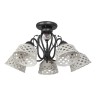 Потолочная люстра Abrasax Emilia MDK9365/5BBlack - Потолочная люстра Abrasax Emilia MDK9365/5BBlack