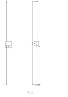  - Настенный светильник (бра) Technical C071WL-L12GB3K