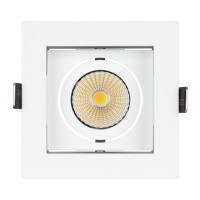  - Светильник CL-KARDAN-S102x102-9W Warm (WH, 38 deg) (Arlight, IP20 Металл, 3 года)