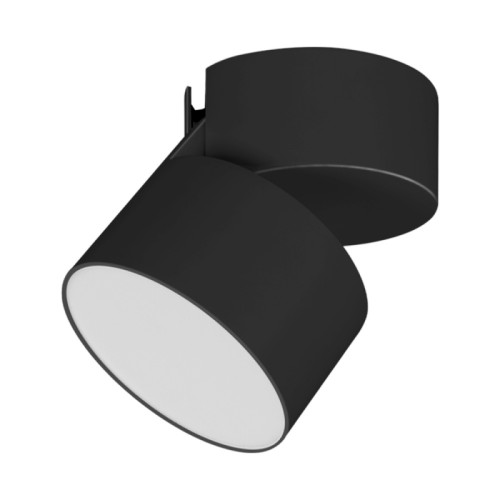 Светильник SP-RONDO-FLAP-R95-16W Day4000 (BK, 110 deg) (Arlight, IP40 Металл, 3 года) Накладной откидной светильник 16Вт, черный круглый корпус. Цвет ДНЕВНОЙ 4000K, св.поток 1120лм, CRI(Ra)>90, угол 110°. Размер светильника Ф95x55мм, размер чаши Ф95x45мм. Питание AC220-240V, 16Вт, драйвер встроенный (400mA, 30-42V). Поворачивается вокруг своей оси на 350° и отклоняется на 90°.