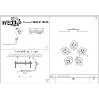  - Потолочная светодиодная люстра Wedo Light Agna 75267.01.03.05