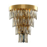 Настенный светильник Crystal Lux Abigail AP3 GOLD/AMBER - Настенный светильник Crystal Lux Abigail AP3 GOLD/AMBER