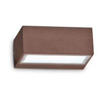  - Уличный настенный светильник Ideal Lux Twin Ap1 Big Coffee 213330