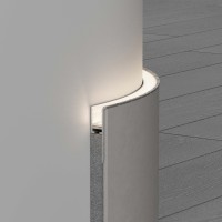  - Профиль WALL-FANTOM-BENT-W10-SIDE-2000 ANOD (Arlight, Алюминий)