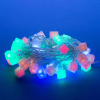  - Светодиодная гирлянда Uniel Кубики 220V разноцветный ULD-S0700-050/DTA MULTI IP20 CUBES-1 07932