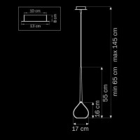  - Подвесной светильник Lightstar Forma 808112