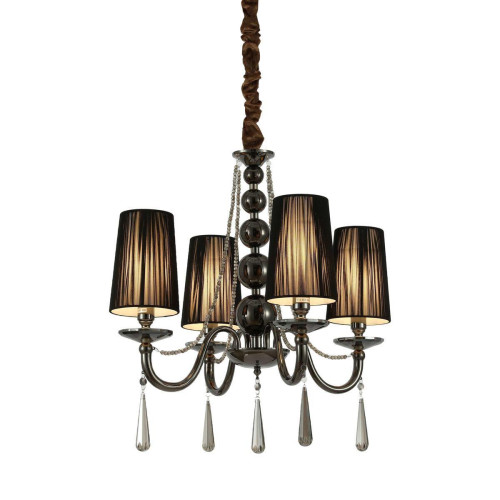 Подвесная люстра Lumina Deco Fabione LDP 1200-4 BK 