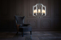 - Подвесная люстра Lumina Deco Vigatto LDP 1224-8 CHR