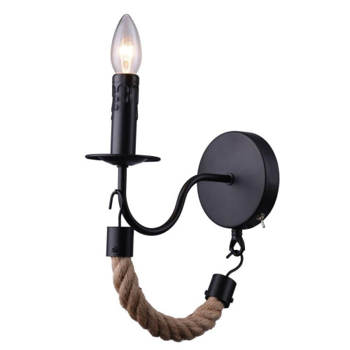 Бра Arte Lamp Marsiglia A8956AP-1BK 