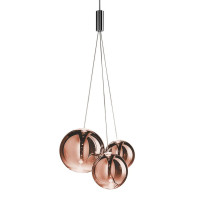  - Подвесной светильник 19152P/3 rose gold