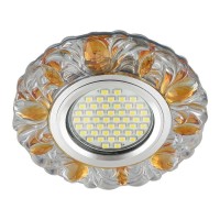 - Встраиваемый светильник Fametto Luciole Dls-L136 Gu5.3 Glassy/Gold