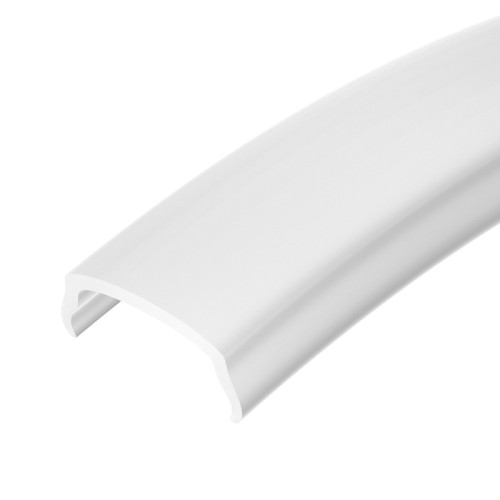 Экран ARH-BENT-W11-2000 Opal (Arlight, Пластик) Матовый экран (PC) для профиля ARH-BENT-W11-2000 ANOD. Светопропускание до 43%. Длина 2000мм. Цена за 1м.
