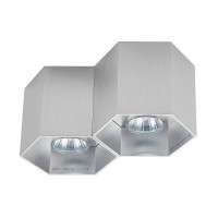 - Потолочный светильник Zumaline Polygon cl2 20036-AL