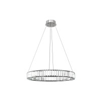  - Подвесной светодиодный светильник Loft IT Crystal ring 10135/600 Chrome