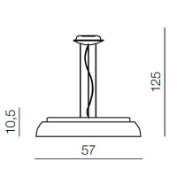  - Подвесная люстра Azzardo Biscotto 57 AZ0562