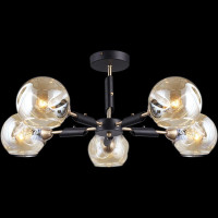  - Потолочная люстра Illumico IL9474-5CSQ-79 BK AB