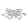 Потолочная светодиодная люстра Profit Light 8045/6+3 CHR - Потолочная светодиодная люстра Profit Light 8045/6+3 CHR