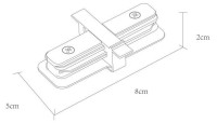  - Коннектор прямой Arte Lamp Track Accessories A130133