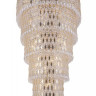 Каскадная люстра Crystal Lux Lirica SP40 D700 Chrome/Gold-Transparent - Каскадная люстра Crystal Lux Lirica SP40 D700 Chrome/Gold-Transparent