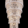 Каскадная люстра Crystal Lux Lirica SP40 D700 Chrome/Gold-Transparent - Каскадная люстра Crystal Lux Lirica SP40 D700 Chrome/Gold-Transparent