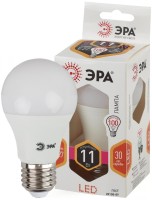  - Лампа светодиодная ЭРА E27 11W 2700K матовая LED A60-11W-827-E27 Б0030910