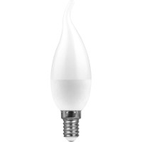  - Лампа светодиодная Feron E14 7W 2700K Свеча Матовая LB-97 25475