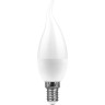Лампа светодиодная Feron E14 7W 2700K Свеча Матовая LB-97 25475 - Лампа светодиодная Feron E14 7W 2700K Свеча Матовая LB-97 25475