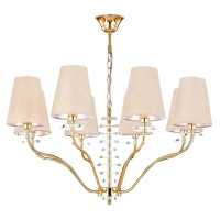  - Подвесная люстра Crystal Lux ARMANDO SP8 GOLD