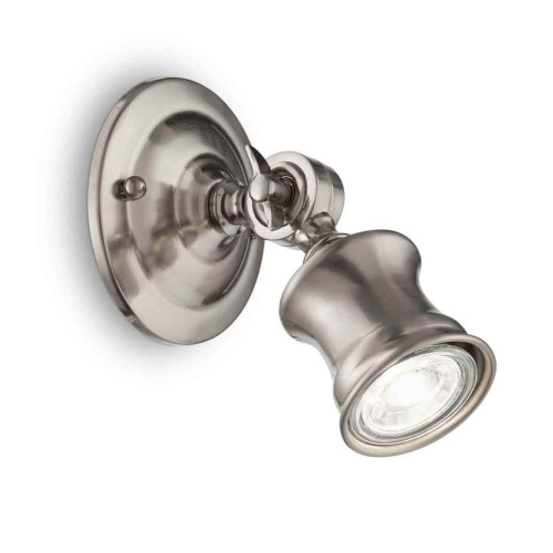 Спот Ideal Lux Barber AP1 Nickel 160016 