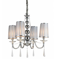  - Подвесная люстра Lumina Deco Fabione LDP 1200-4 CHR
