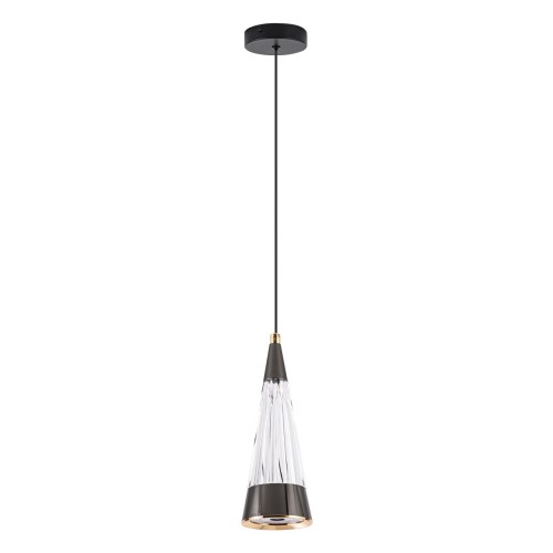 Подвесной светильник LED4U L7121-1 СR-BK 