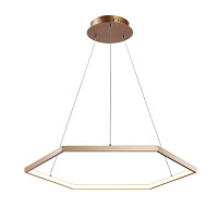  - Подвесной светодиодный светильник Favourite Hexagon 2103-6P