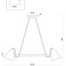 Подвесная люстра Freya Falke FR8001PL-07WG - Подвесная люстра Freya Falke FR8001PL-07WG