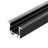 Профиль SL-LINE-3523-F-2500 BLACK (Arlight, Алюминий) - Профиль SL-LINE-3523-F-2500 BLACK (Arlight, Алюминий)