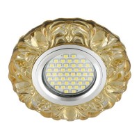  - Встраиваемый светильник Fametto Luciole Dls-L136 Gu5.3 Glassy/Yellow