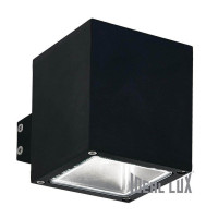  - Уличный настенный светильник Ideal Lux Snif Ap1 Square Nero 123080