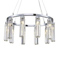  - Подвесная люстра Newport 4528+6/S chrome М0065985