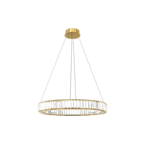 Подвесной светодиодный светильник Loft IT Crystal ring 10135/600 Gold 