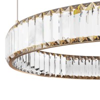  - Подвесной светодиодный светильник Loft IT Crystal ring 10135/600 Gold