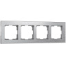 Рамка Werkel Aluminium на 4 поста алюминий WL11-Frame-04 4690389073663 - Рамка Werkel Aluminium на 4 поста алюминий WL11-Frame-04 4690389073663