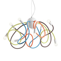  - Подвесная люстра Ideal Lux Multiflex SP8 Color 141909