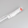 Профиль с экраном ARH-WIDE-F-H10-2000 ANOD+OPAL (Arlight, Алюминий) - Профиль с экраном ARH-WIDE-F-H10-2000 ANOD+OPAL (Arlight, Алюминий)